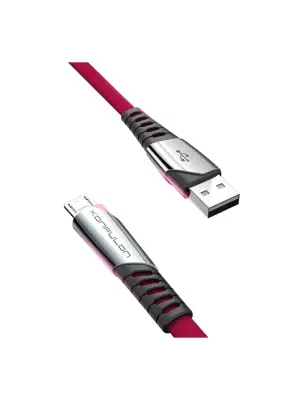 Dc16 Micro Usb Kablo 1m 2.4a - Kırmızı