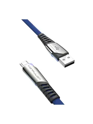 Dc16 Micro Usb Kablo 1m 2.4a - Mavi