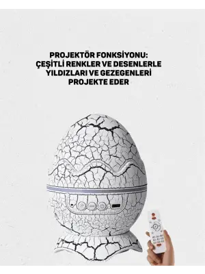 Dinazor Yumurta Gece Lambası