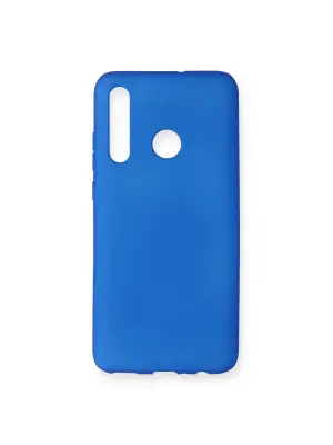 Huawei Honor 20 Lite Kılıf First Silikon - Mavi