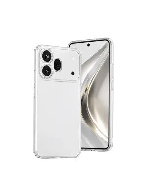 Huawei Honor 600 Pro Lüx Şeffaf Silikon - Şeffaf