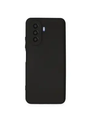 Huawei Nova Y70 Kılıf First Silikon - Siyah
