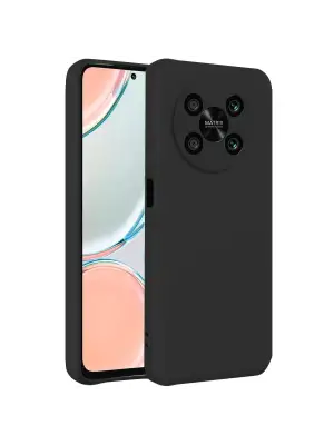 Huawei Nova Y90 Kılıf First Silikon - Siyah