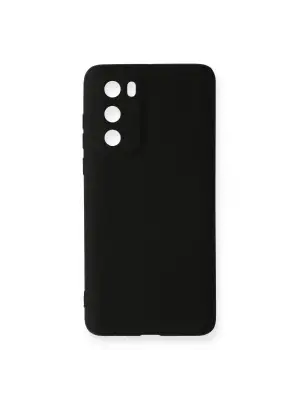 Huawei P40 Kılıf First Silikon - Siyah