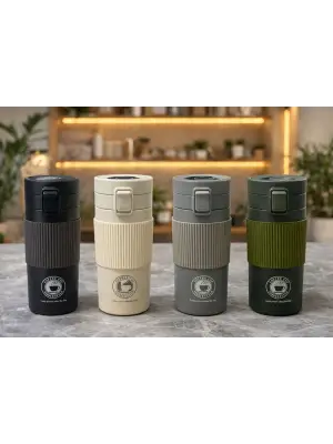 350 ml Paslanmaz Çelik Dereceli Termos Mug Bardak