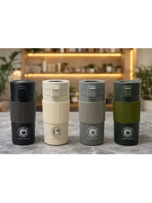 500 ml Paslanmaz Çelik Dereceli Termos Mug Bardak