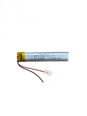 551158 3.7V 310 MAh Li-Polymer Pil (Devreli/1.5A)