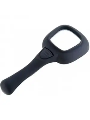 6 Ledli Ve Mor Işıklı Büyüteç 60Mm