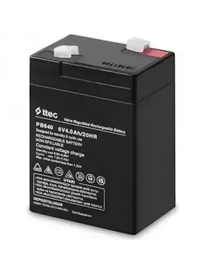 TTEC 6V 4 AH Kuru Bakımsız Akü