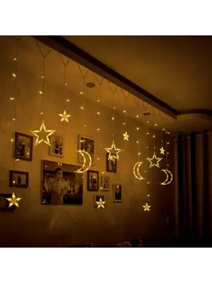 Ay Yıldız Perde Led Gün Işığı MZ-16-10