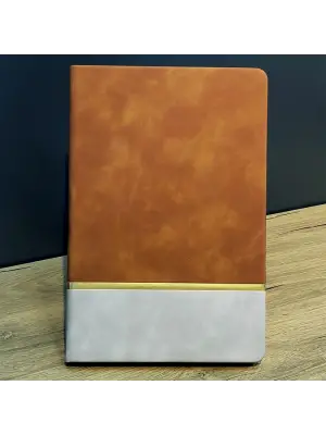 Çizgili Deri Defter Taba