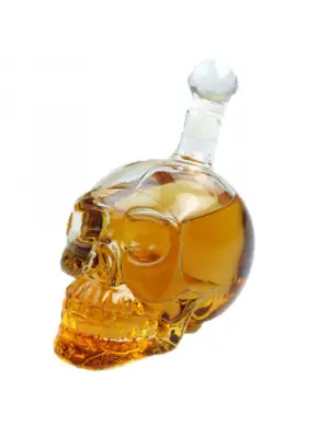 Crystal Head Kuru Kafa Cam Şişe 350 ml