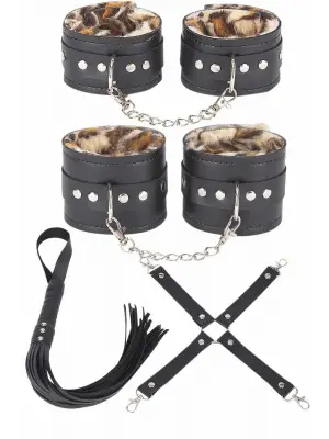 ieg™ Deri Leoparlı 4lü Harness Set