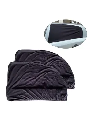 Elastik Oto Yan Cam Bebek Güneşlik Araba Perdesi Hatchback Uyumlu 2li