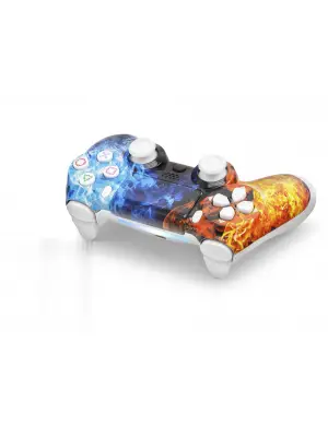 Gamepad Ps4 Uyumlu - Kırmızı Mavi ND400AM