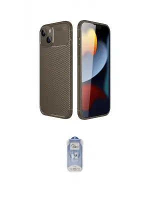 ieg™ iPhone 14 Kılıf Eksen Form Prime - Siyah Joko Magic 5D Cam