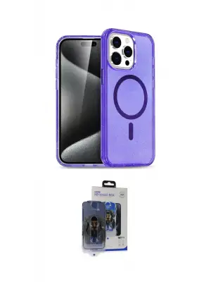 ieg™ iPhone 15 Pro Max Kılıf Nova Asil Prime - Siyah Vanessa Magic Cam