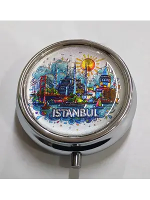 İstanbul Temalı İlaç Kutusu - Model 2