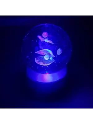 Kristal Cam Küre Işıklı