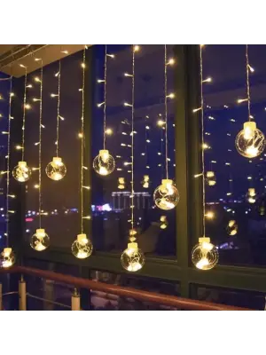 Küre Toplu Perde Led Işık