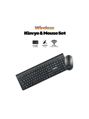 Multimedya Q Klavye Ve Mouse Seti