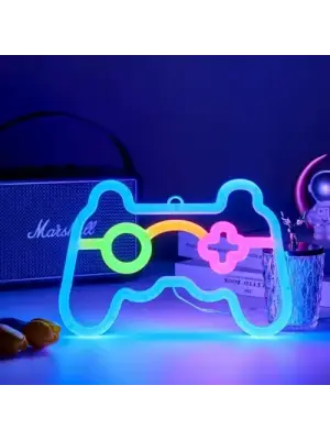 Oyun Konsolu Neon LED Lamba