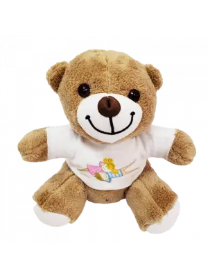 Sevimli Tişörtlü Peluş Ayicik