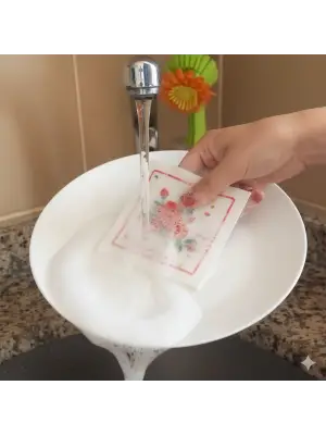 Suda Büyüyen Sünger