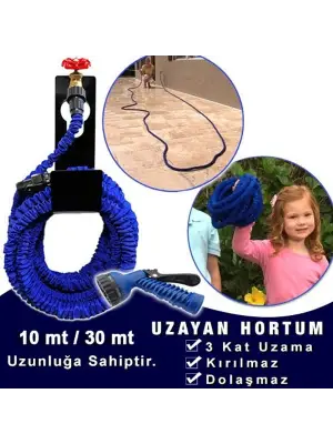 Tabancalı Uzayan Hortum 30 Metre