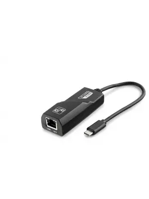 Type-C Usb Ethernet Adaptör 10/100 Mbps - Siyah HDX5275