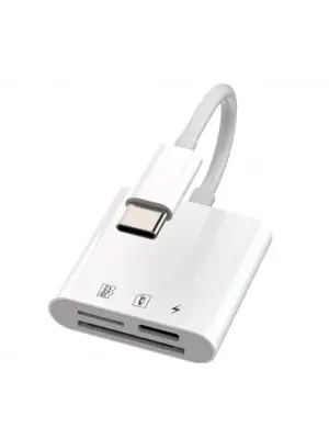 ZR498 Nk-1011Tc Type-C 3 İn 1 Memory Card Reader