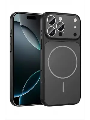 İphone 15 Plus Uyumlu 17 Pro Max Görünümlü Magsaff Kapak Kılıf