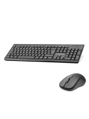 Ireless Klavye Mouse Set Q Siyah HD840