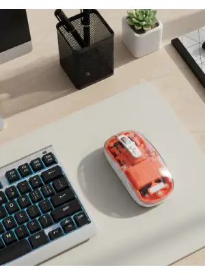 Kablosuz Bluetooth Mouse Şık Ve Sessiz Ofis Tasarımı