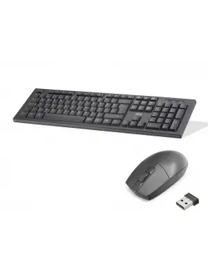Kablosuz Klavye Ve Mouse Seti Usb - Siyah KM210B/38