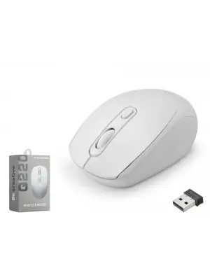 Kablosuz Mouse 1600 Dpi Beyaz Q220W