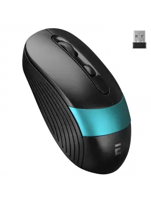 Kablosuz Mouse 1600 Dpi Siyah Mavi SM18SM