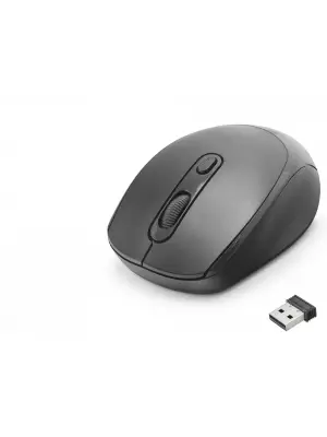 Kablosuz Mouse 1600 Dpi Siyah Q220