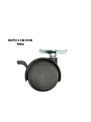 Kilitli 6cm Ayak Tekli