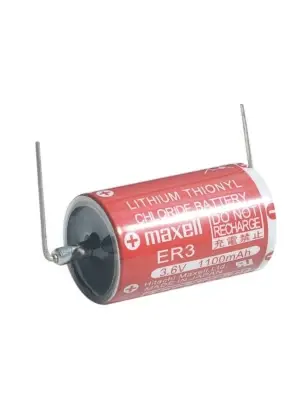 Maxell Er3 3.6v 1/2aa Size Lithium Pil