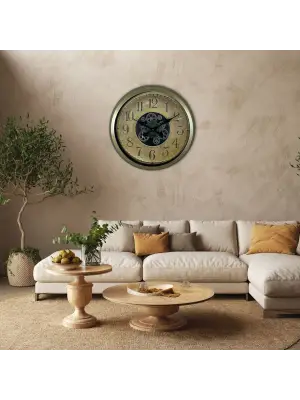 Nostalgia 60 Cm Çarklı Duvar Saati