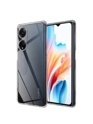Oppo A38 Kılıf Lüx Şeffaf Silikon