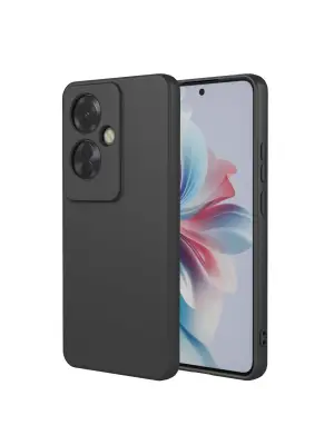 Oppo Reno 11f Kılıf First Silikon - Siyah