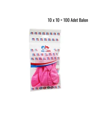 Pembe 100pcs Balon G-90a