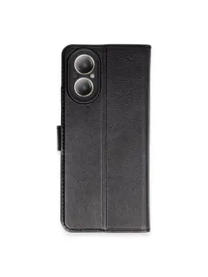 Realme 12 Lite Kılıf Trend S Plus Kapaklı Kılıf - Siyah