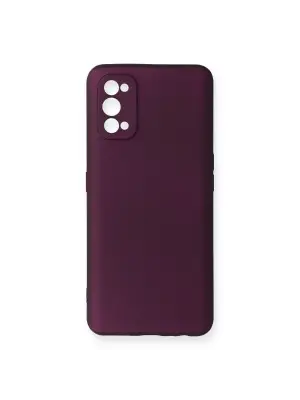 Realme 7 Pro Kılıf First Silikon - Mürdüm
