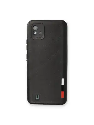 Realme C11 2021 Kılıf Loop Deri Silikon - Siyah