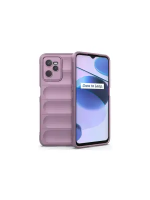 Realme C35 Kılıf Optimum Silikon - Mor