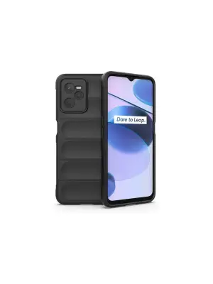 Realme C35 Kılıf Optimum Silikon - Siyah