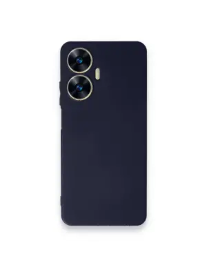 Realme C55 Kılıf First Silikon - Lacivert